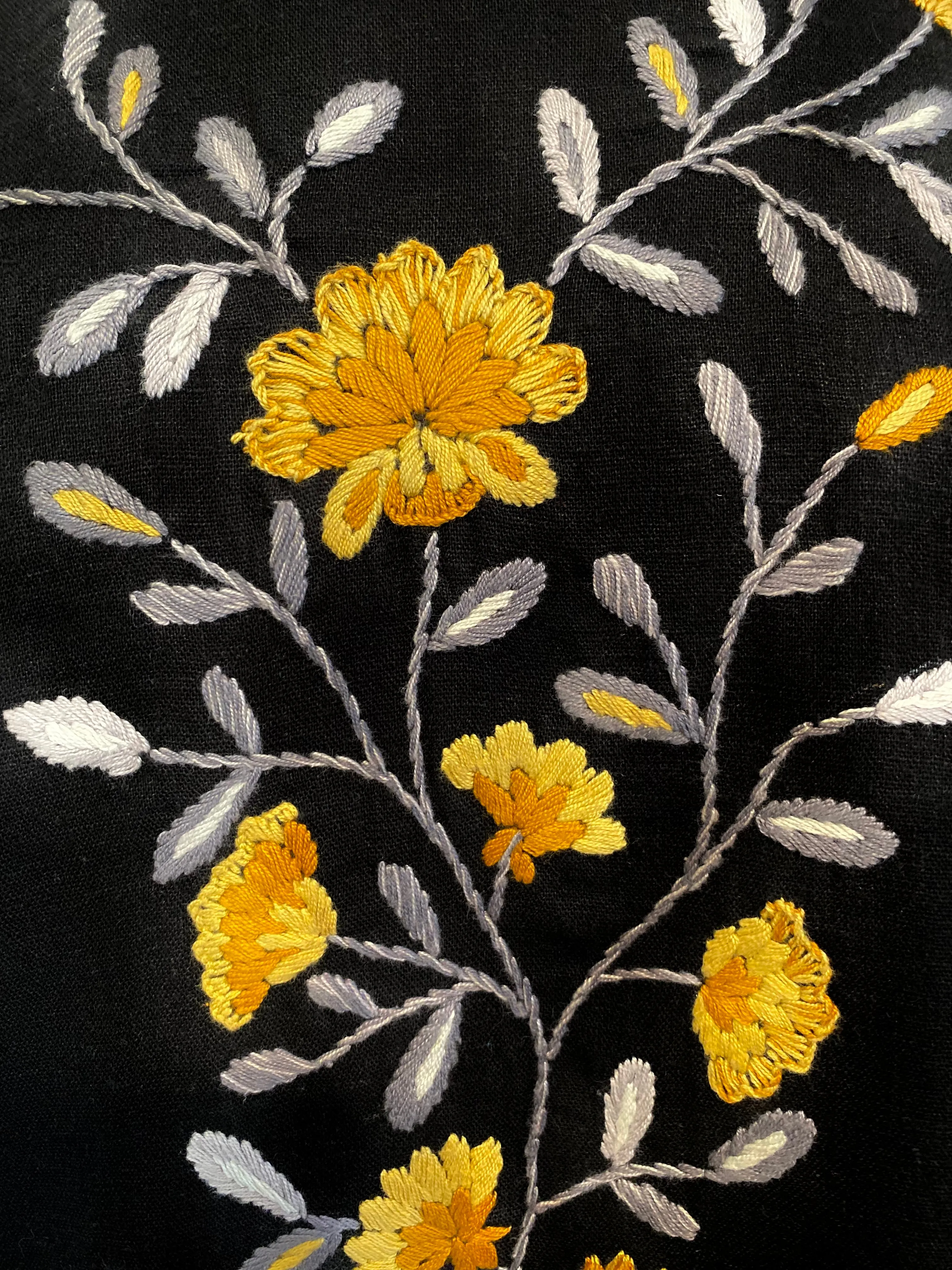 Camelia Ebony Safflower Blouse