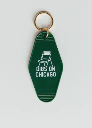 Dibs On Chicago Motel Keytag