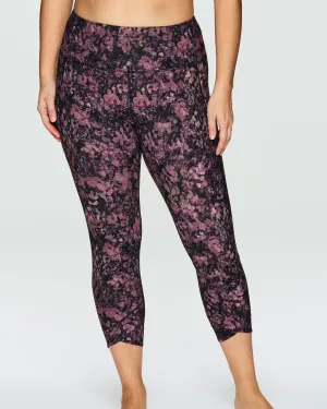 Secret Garden Super Soft Tulip 7/8 Legging | Dark Pink