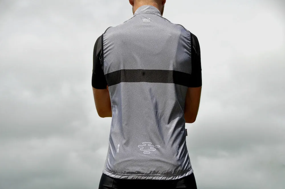 THE GREY STRIPE GILET